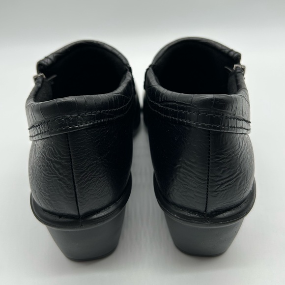 Easy Street Darcy Black Croc Comfort Wave Women’s Loafers Size 8M New With Box - Picture 7 of 12